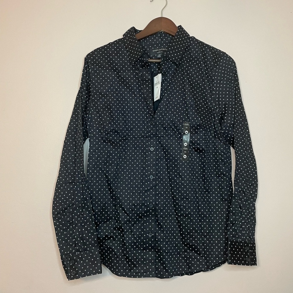 Banana Republic Tailored Fit Non Iron size 10 button up